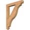 Ekena Millwork Funston Arts & Crafts Smooth Bracket, Western Red Cedar, 3 1/2"W x 30"D x 36"H BKT04X30X36FST03SWR - alternate 1